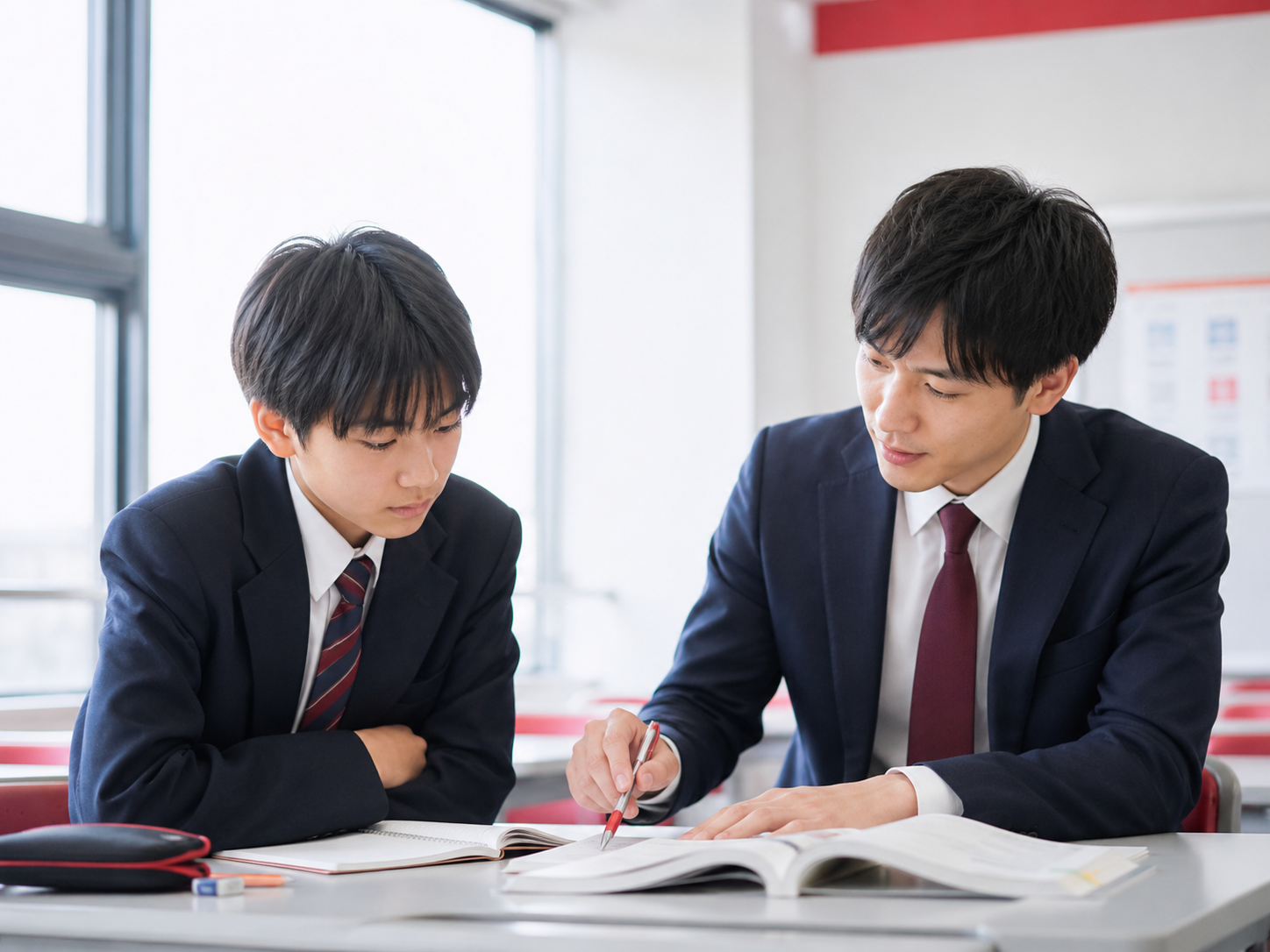 個別指導の様子