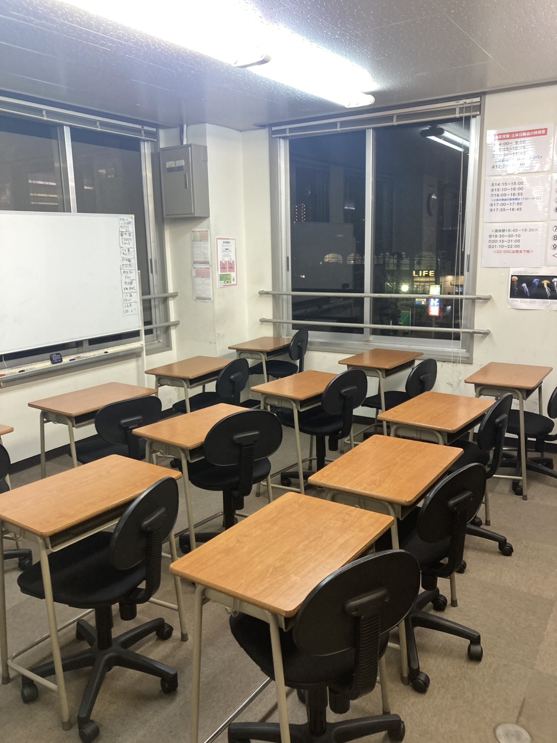 創心館 住之江校の教室